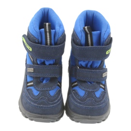 Bartek Dětské boty s membránou z roku 1931 Navy Blue/Blue modrý 3