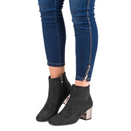 Bestelle Elegantní podzimní boty černý 1