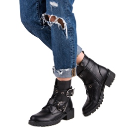 Sweet Shoes Černí dělníci černý 2