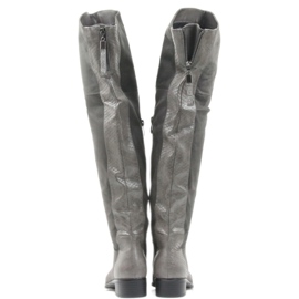 Šedé kozačky Filippo 379 šedá 3