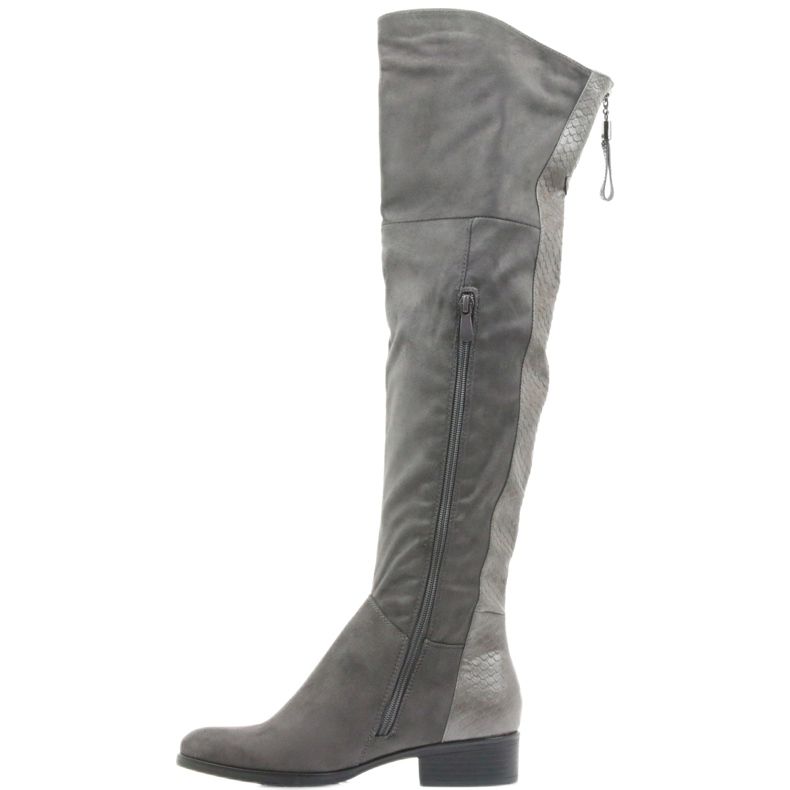 Šedé kozačky Filippo 379 šedá 2