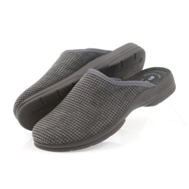 Inblu Pánské šedé pantofle šedá 4 Inblu Pánské šedé pantofle šedá 4