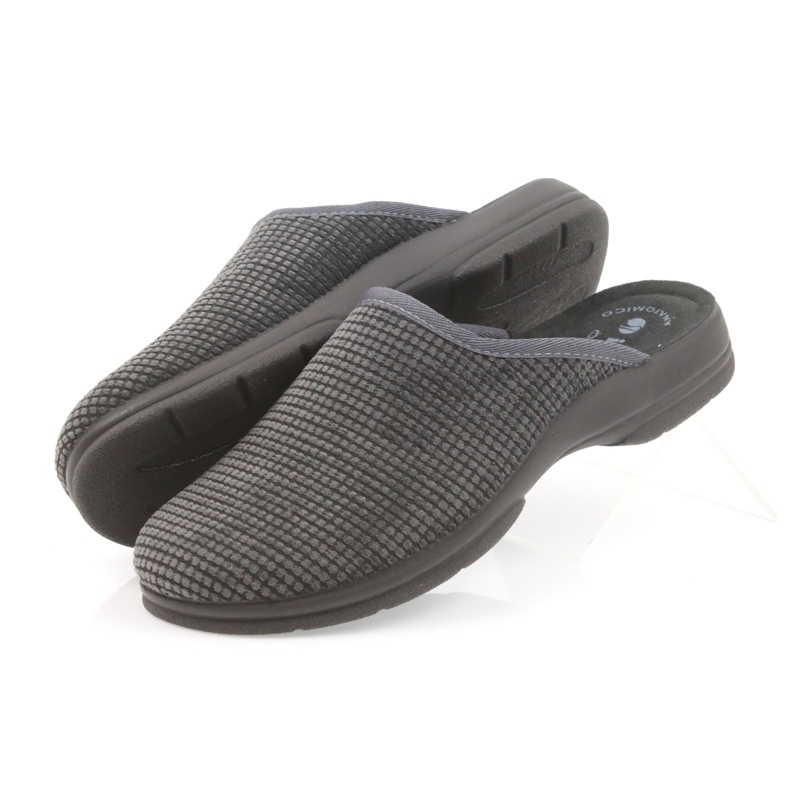 Inblu Pánské šedé pantofle šedá 4 Inblu Pánské šedé pantofle šedá 4