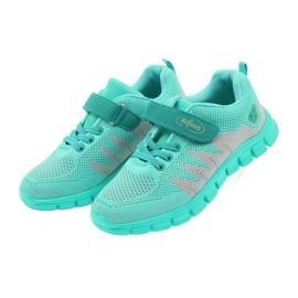 Dětská sportovní obuv ADI Befado 516Y026 šedá zelená 4