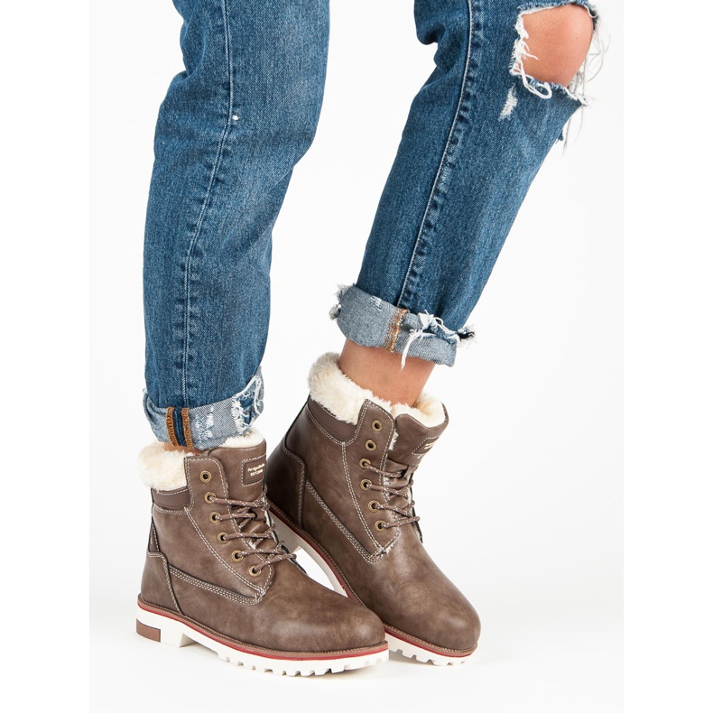 Arrigo Bello Teplé zimní lapače hnědý 1