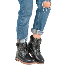 Arrigo Bello Teplé zimní lapače černý 1