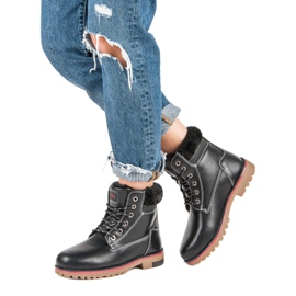 Arrigo Bello Teplé zimní lapače černý 2