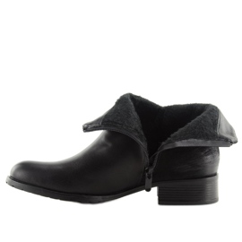 Černé kozačky Jodhpur M263 Black černý 1