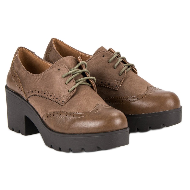 Ch. Creation Elegantní béžové boty béžový 2