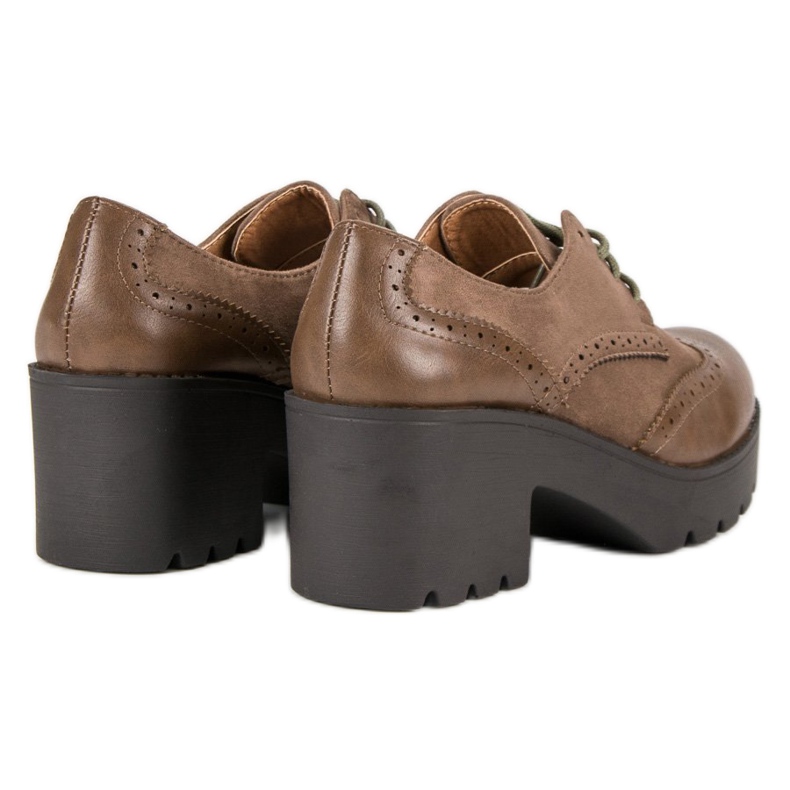 Ch. Creation Elegantní béžové boty béžový 1