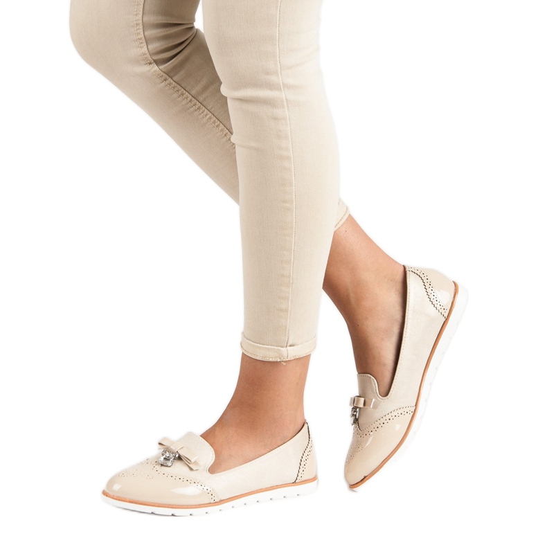 SDS Módní mokasíny hnědý 2