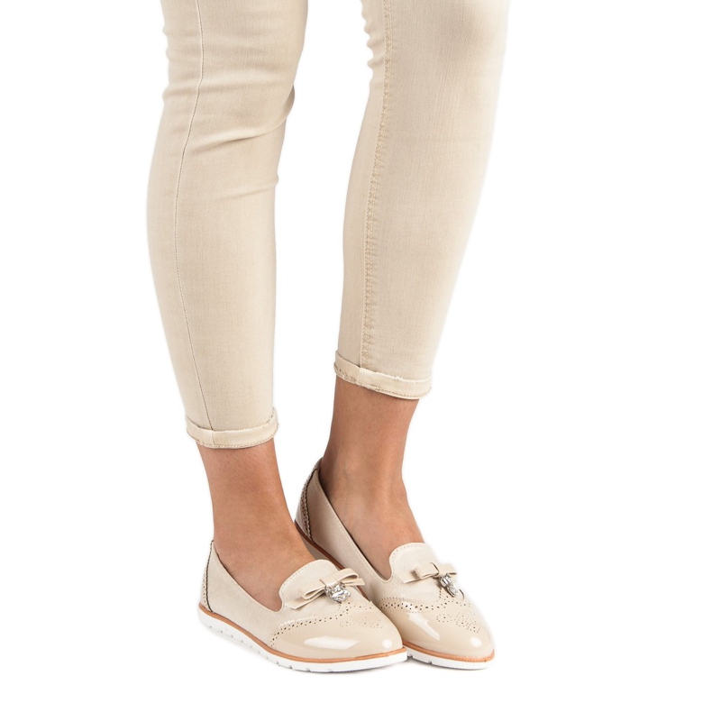 SDS Módní mokasíny hnědý 1