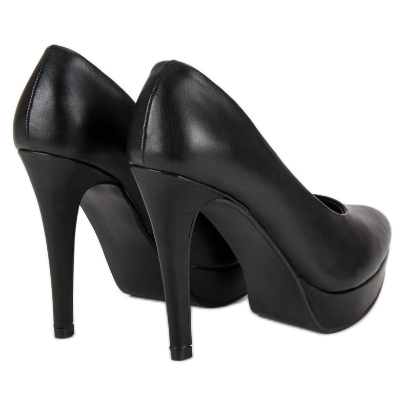 J. Star Sexy podpatky na platformě černý 2