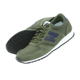 New Balance U420JDE COVERT GREEN PIGMENT JADE zelený námořnická modř 4