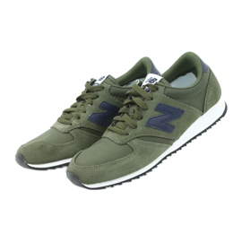 New Balance U420JDE COVERT GREEN PIGMENT JADE zelená námořnická modrá 3