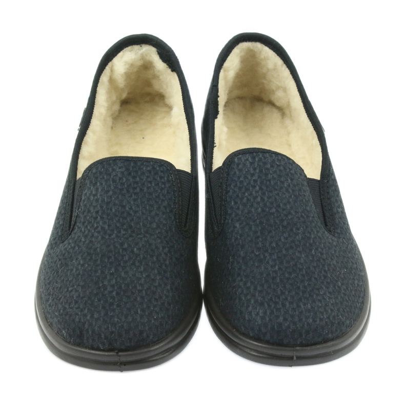 Pánské boty Befado pu 096M090 šedá námořnická modrá 3