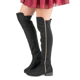 Seastar Černé boty se zipem černý 2