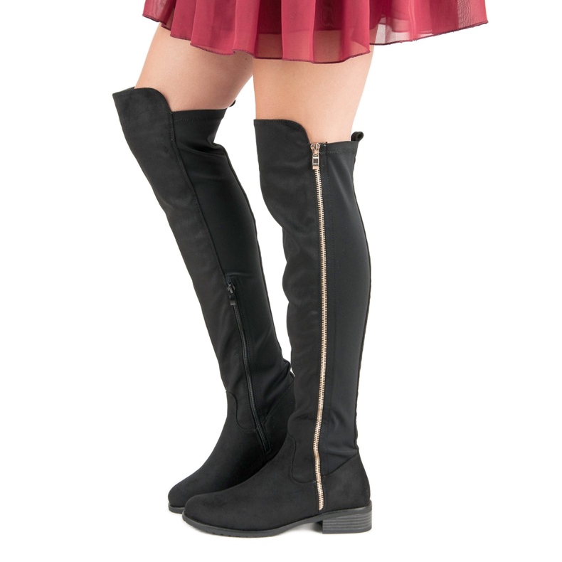 Seastar Černé boty se zipem černý 2