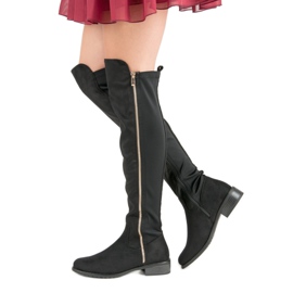 Seastar Černé boty se zipem černý 1