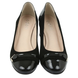 Dámské boty na pásek Edeo 1900 černé černá 4 Dámské boty na pásek Edeo 1900 černé černá 4