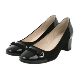 Dámské boty na pásek Edeo 1900 černé černá 3 Dámské boty na pásek Edeo 1900 černé černá 3