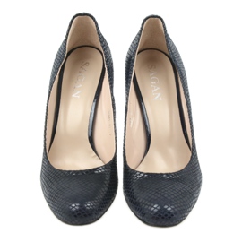 Sagan 2600 tmavě modré lodičky námořnická modř 4