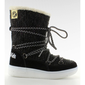 Dětské sněhové boty eskimoski k1646102 Negro černý 1