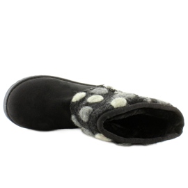 Dětské emuzy s plstěným svrškem k1647405 Černá černý 1