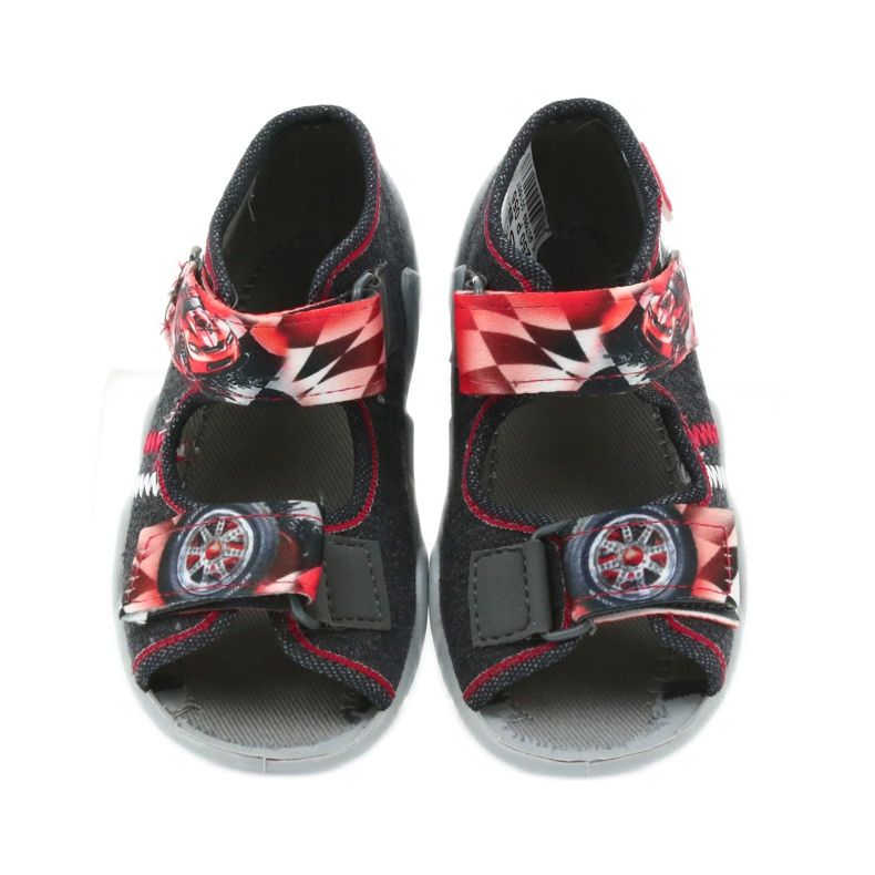 Befado dětské sandály pantofle 250p055 šedá 4