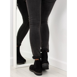 Černé dámské boty Chelsea černé 491 Black černá 1