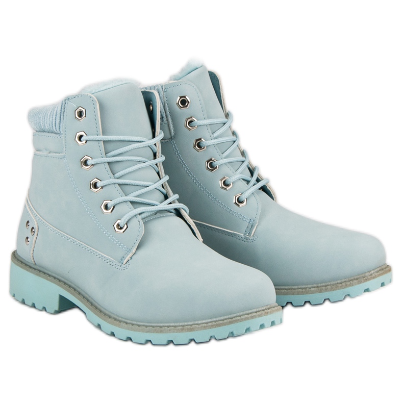 Blue Warmed Trappers modrý 1