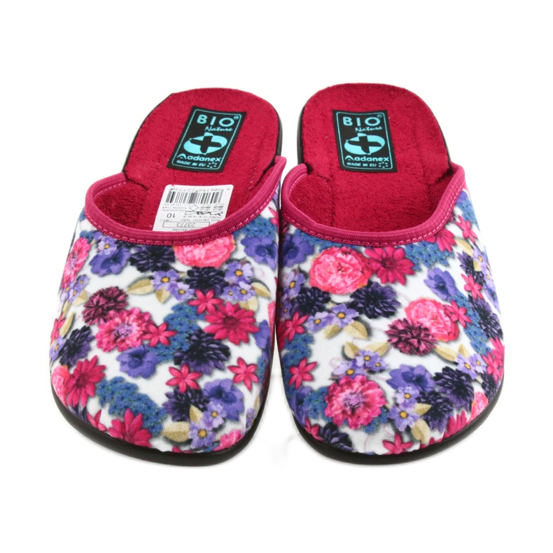 Velurové pantofle Adanex 23773 vícebarevný 3