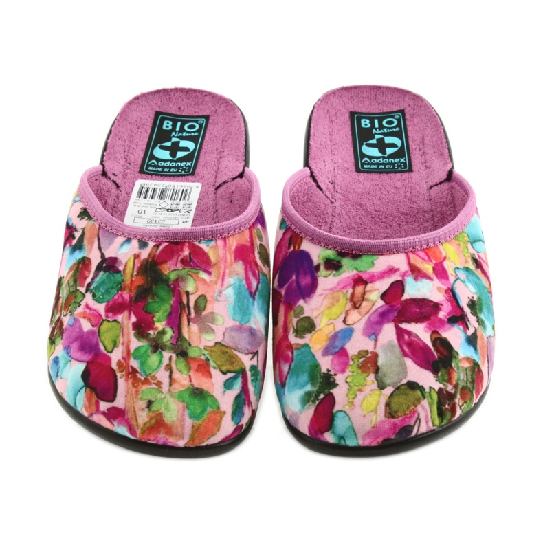 Pantofle velurové Adanex 23439 vícebarevný 2