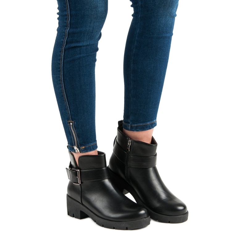 Kayla Černí dělníci na platformě černá 1