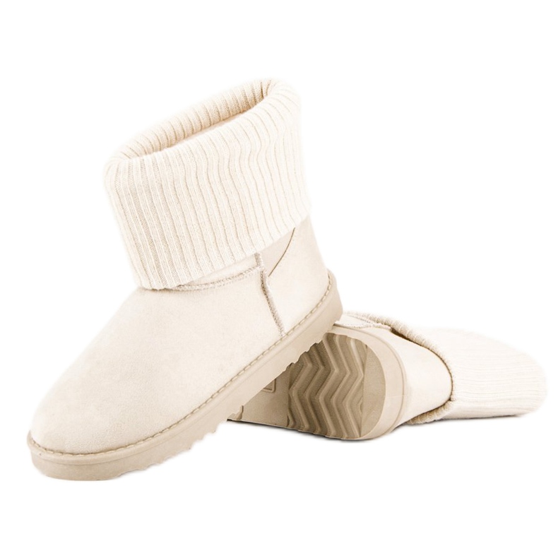 Semišové sněhové boty hnědý 2 Semišové sněhové boty hnědý 2