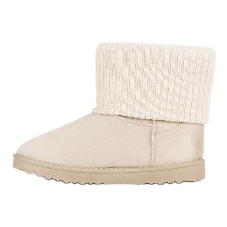 Semišové sněhové boty hnědý 1 Semišové sněhové boty hnědý 1