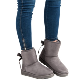 Mukluki S Mašlí šedá 1