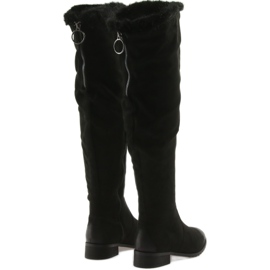 M.Daszyński Boty s plechovkou černé 1602 černá 3 M.Daszyński Boty s plechovkou černé 1602 černá 3