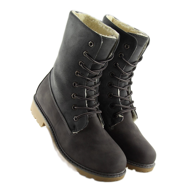 Dřevěná pracovní obuv šedá 1123-PA šedá 2 Dřevěná pracovní obuv šedá 1123-PA šedá 2