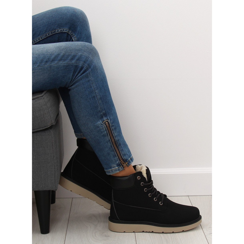 Černé dámské lovce KK-102 Black černá 1 Černé dámské lovce KK-102 Black černá 1