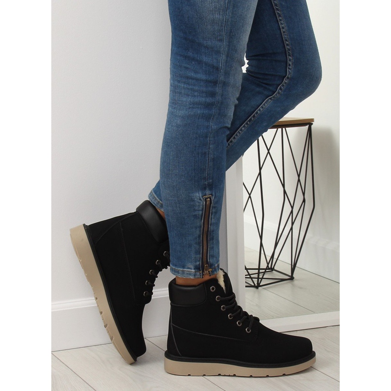 Černé dámské lovce KK-102 Black černá 2 Černé dámské lovce KK-102 Black černá 2