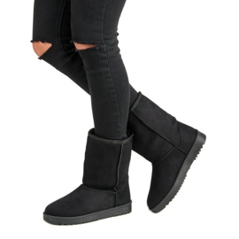 Klasické mukluki černá 2