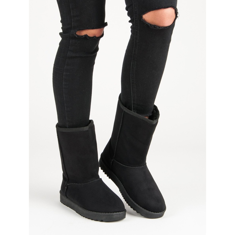 Klasické mukluki černá 1