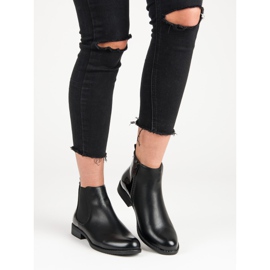 J. Star Klasické boty Chelsea černý 1