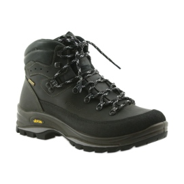 Černé trekové boty Grisport černý 1