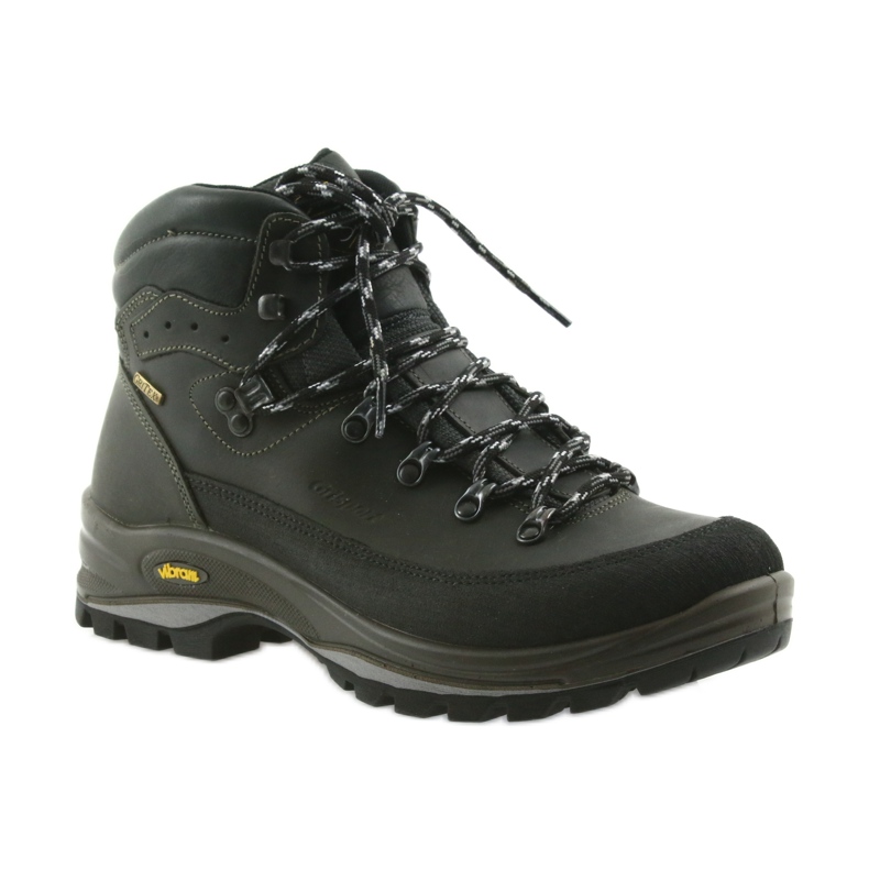 Černé trekové boty Grisport černá 1