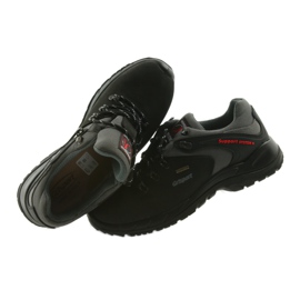 Sprandi Black Grisport Nordic Walking s membránou černý 4