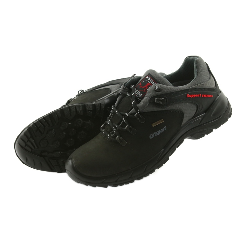 Sprandi Black Grisport Nordic Walking s membránou černý 3