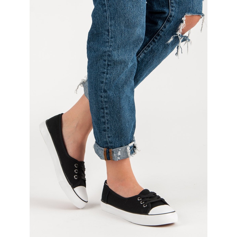 J. Star Černé tenisky černý 2