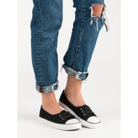 J. Star Černé tenisky černý 1